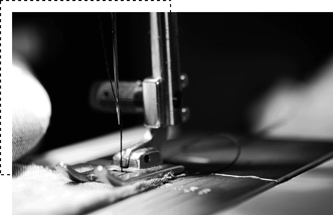 Retouches bas de manches et bas de vêtements